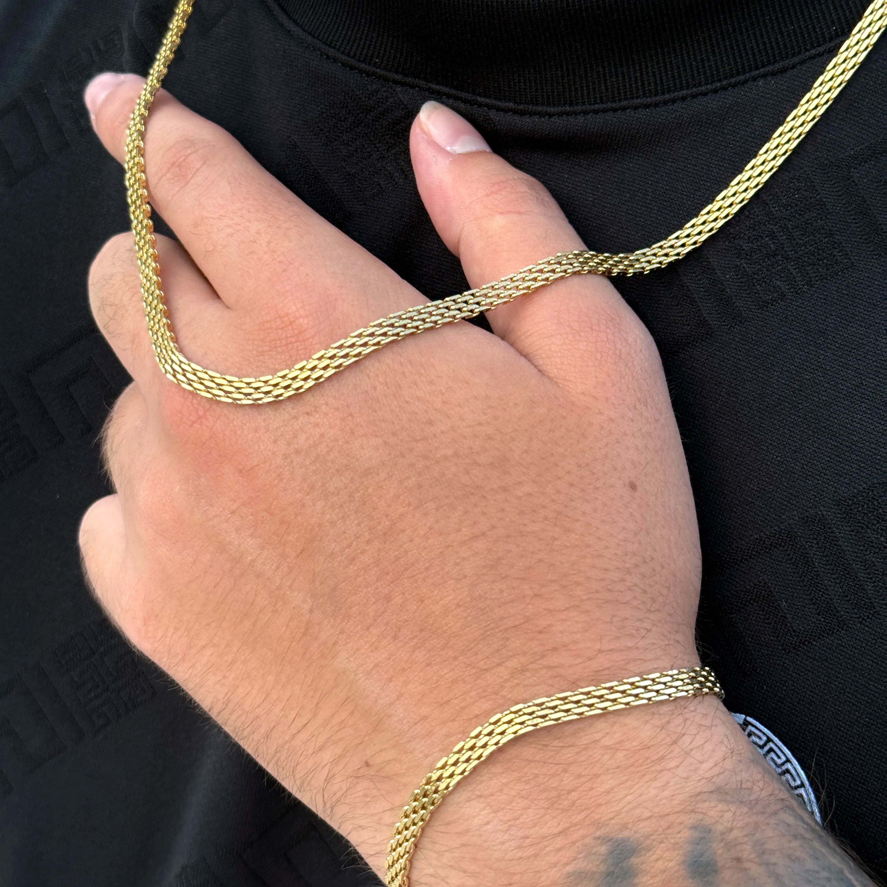 Combo Chinesco┃Cadena + Pulsera
