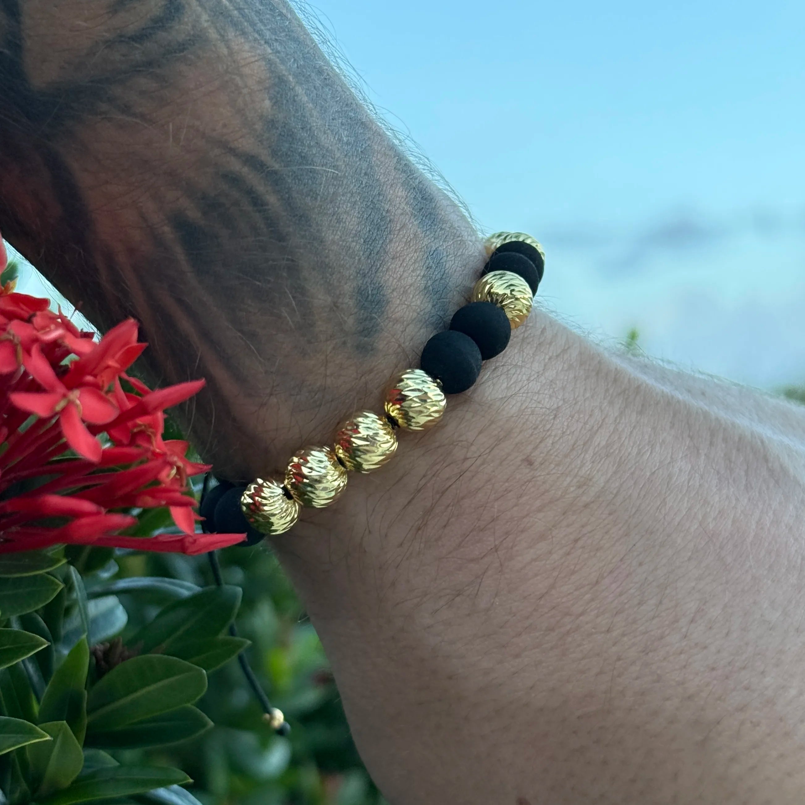 Pulsera Tejida Diamantada Aurelium