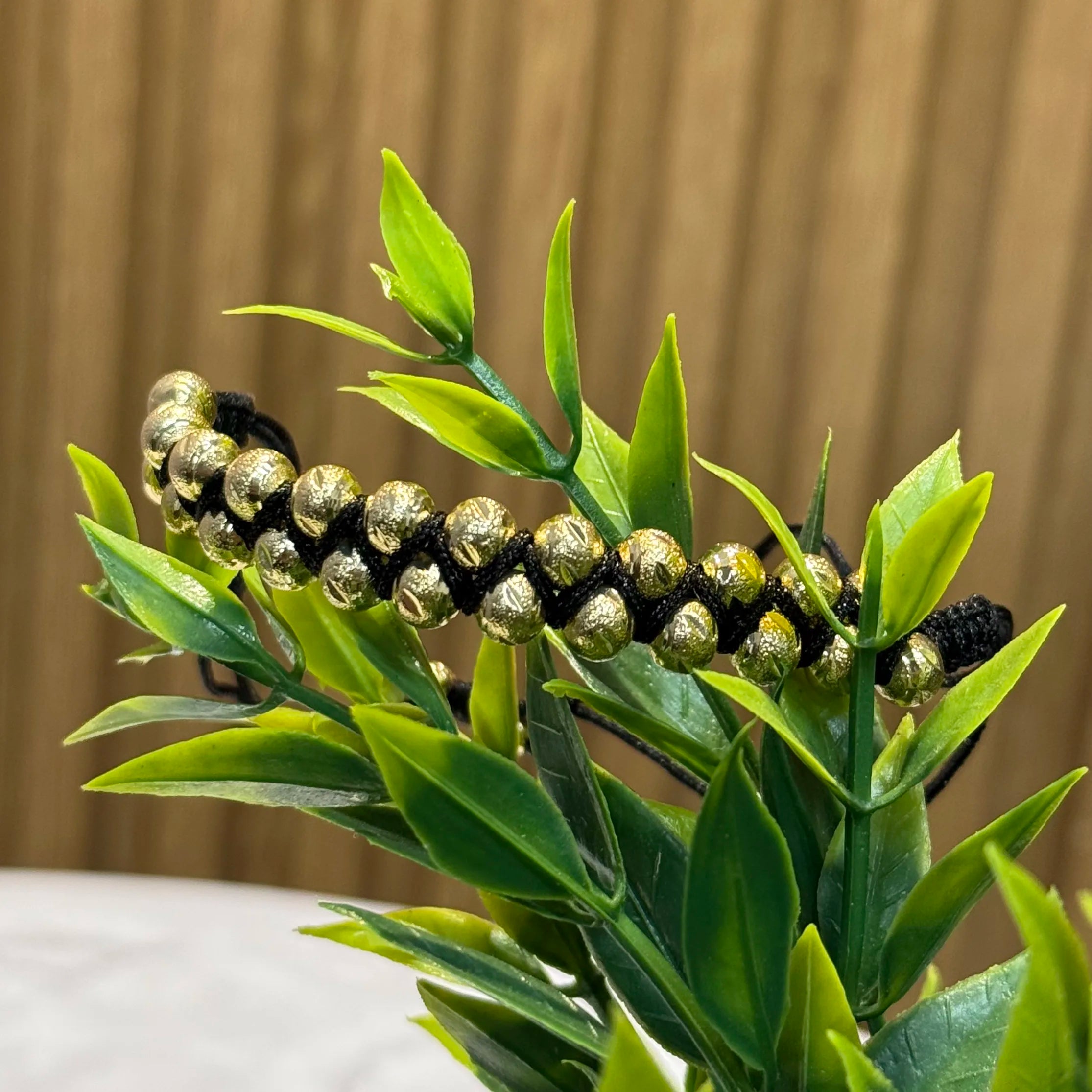 Pulsera Tejida Doble Carril