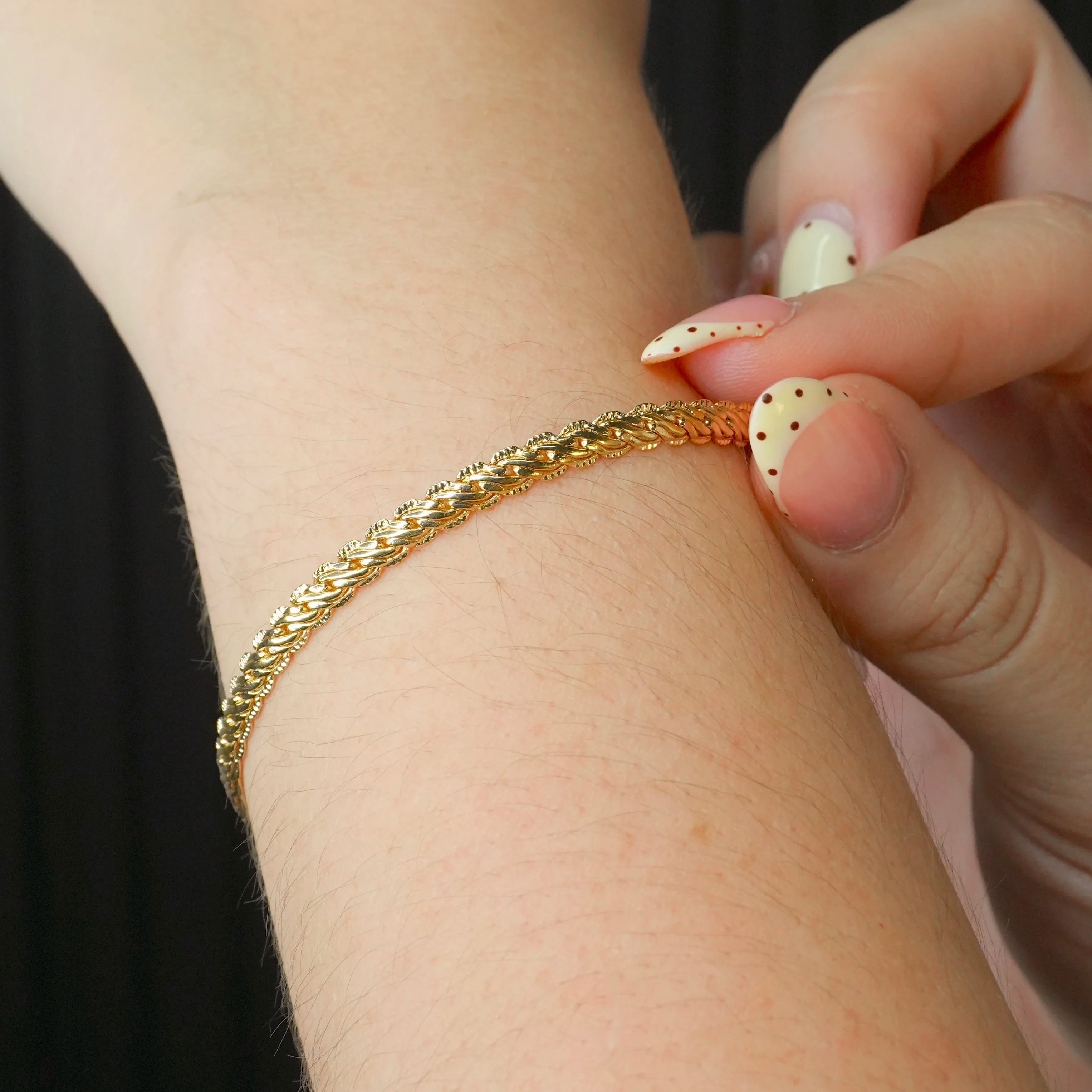 Pulsera Trensa┃20 Cm