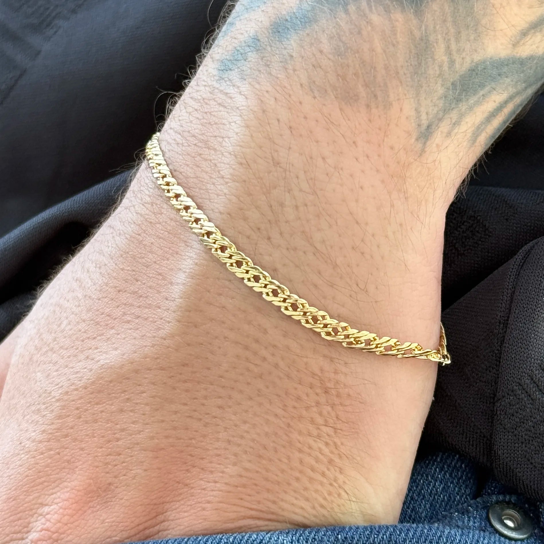 Combo Entrelazada┃Cadena + Pulsera