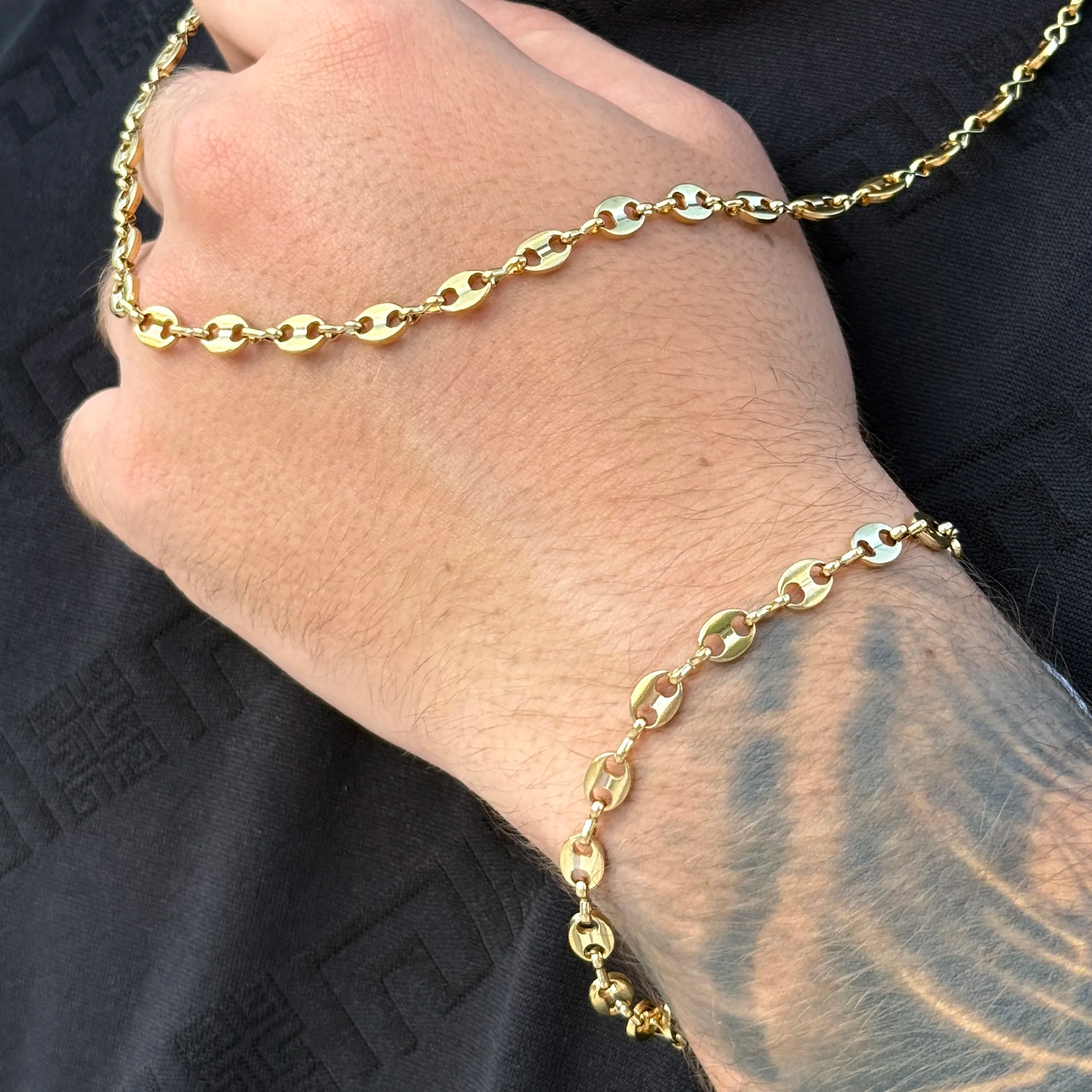 Combo Gucci┃Cadena + Pulsera