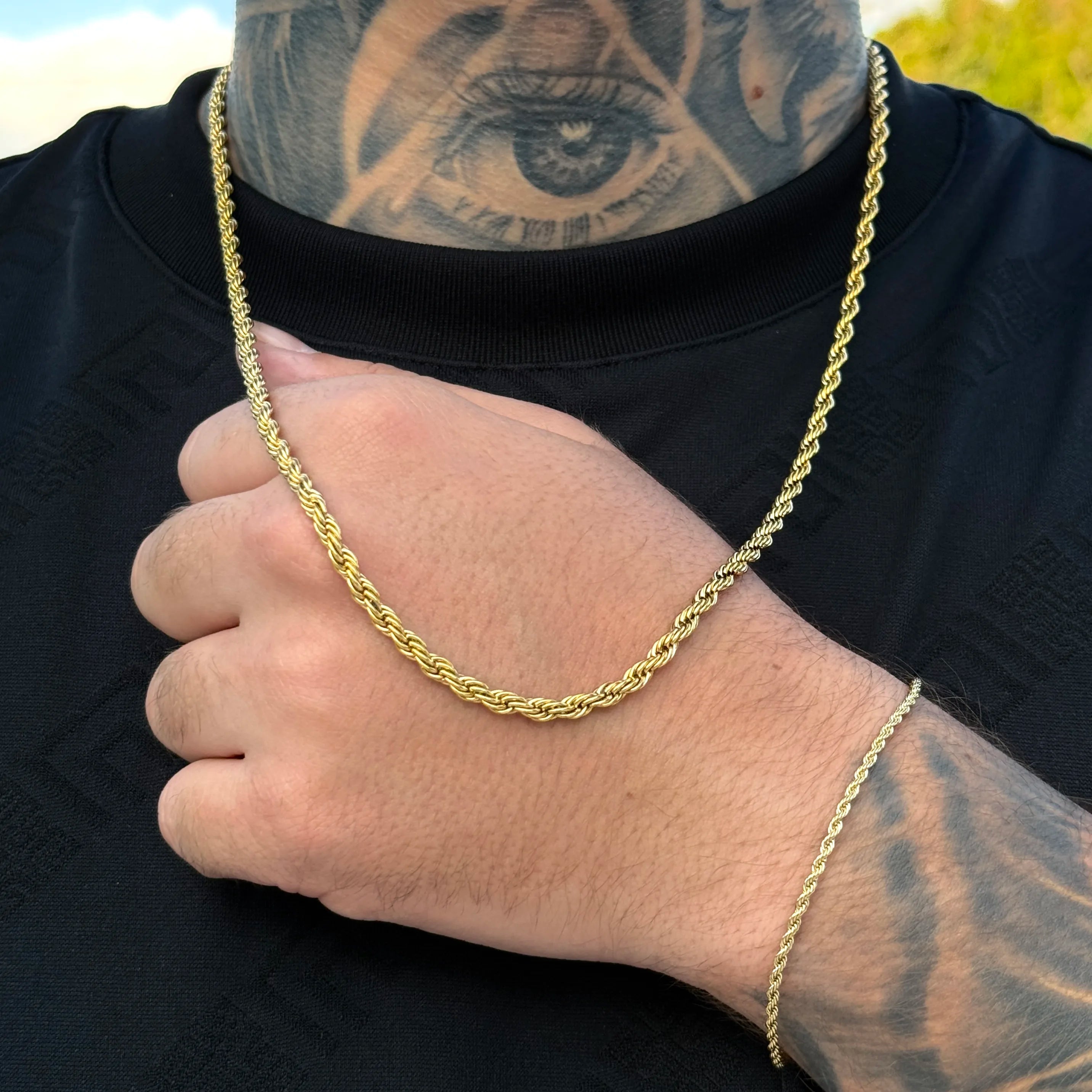 Combo Lazo┃Cadena + Pulsera
